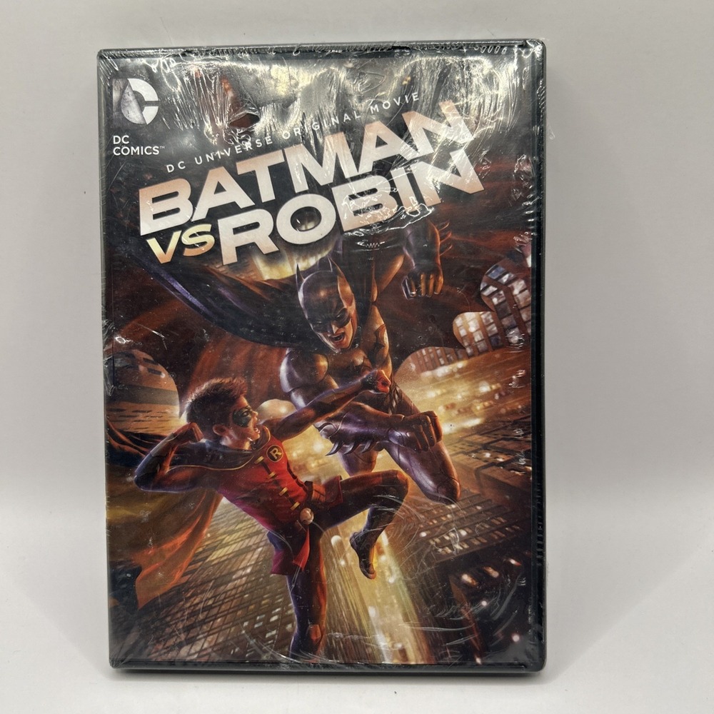 Batman vs Robin DVD • DC Universe Animated Movie • Court of Owls • Clean